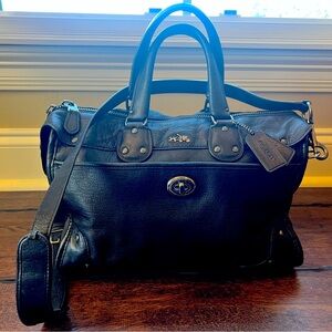 COACH Black Satchel Crossbody